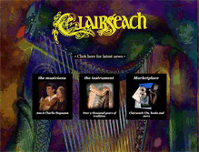Tablet Screenshot of clairseach.com